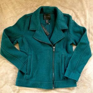 TAHARI Moto Sweater Jacket